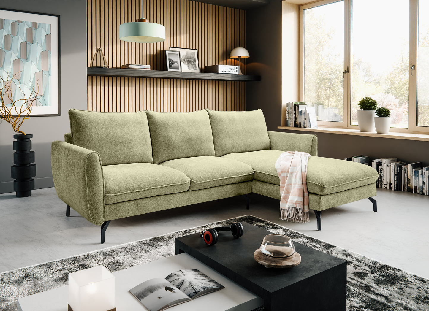 Corner Sofa Toronto – Sustainable Living Area with Cold Foam Upholstery