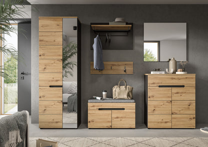 Homes & Jones Garderoben Set 2-tlg., Flurmöbel Set passend für kleine Flure