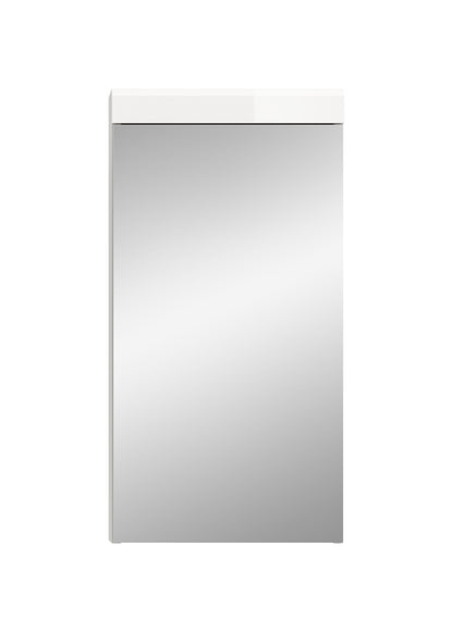 Scout Spiegelschrank  (B/H/T: 40x79x18 cm) in Spiegelglas und Weiß
