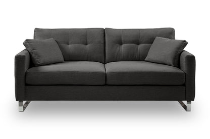 Homes & Jones Sofa 2,5-Sitzer, Modernes Sofa mit Stoffbezug in Flachgewebe