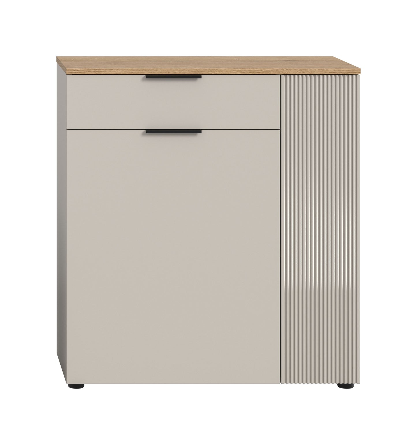 Homes & Jones Kommode 80 cm breit, Garderobenschrank, Universalschrank,