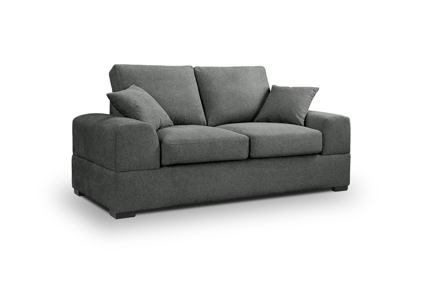 Homes & Jones Sofa 2-Sitzer mit Stoffbezug, Modernes Kompaktes Sofa pflegeleicht