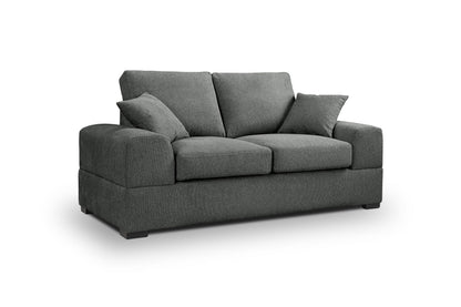 Homes & Jones Sofa 2-Sitzer mit Stoffbezug, Modernes Kompaktes Sofa pflegeleicht