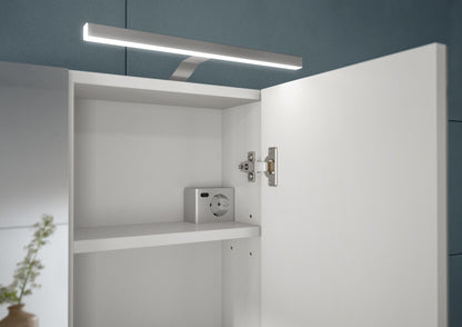 Applique de salle de bain SIMPLE avec boîte LUMIÈRE (L/H/P : env. 34/4/13 cm) en --/--