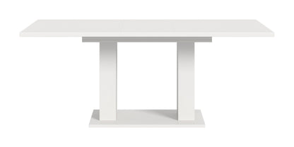 Table de salle à manger MOTION (L/H/P : env. 150/76/90 cm) en blanc/cachemire