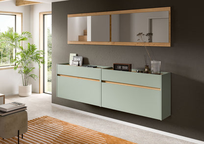 Homes & Jones Garderobe 4-tlg., Garderobenkomplettset, Dielenmöbel-Flurmöbel