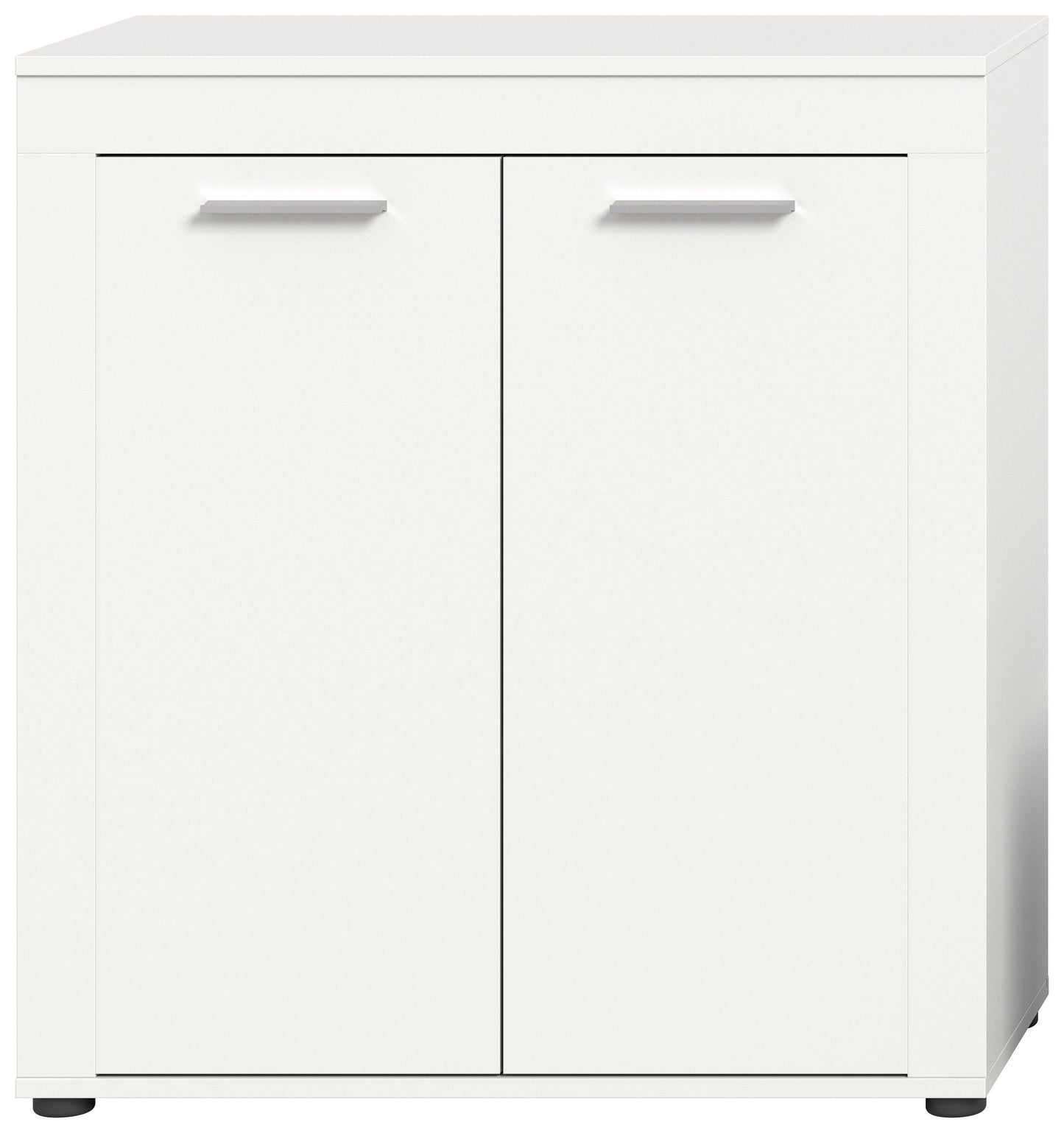 Highboard JAM (L/H/P : env. 80/88/35 cm) en imitation chêne Wotan/gris