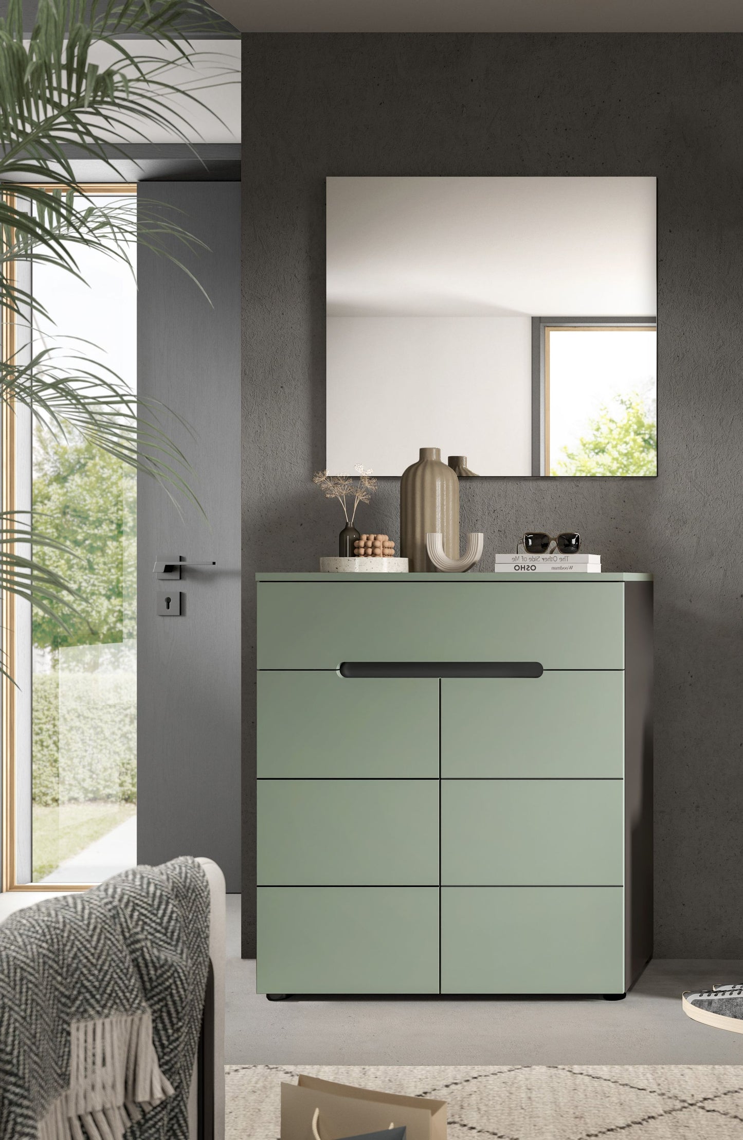Homes & Jones Garderoben Set 2-tlg., Flurmöbel Set passend für kleine Flure