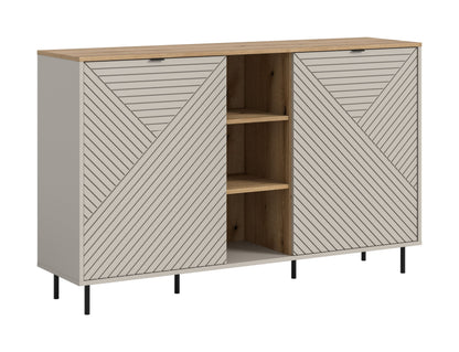 Homes & Jones Sideboard-Wohnzimmerschrank mit offenen Fächer, Wohnzimmermöbel