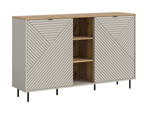 Buffet CAMPUS (L/H/P : env. 154/95/40 cm) en Cachemire/Cachemire