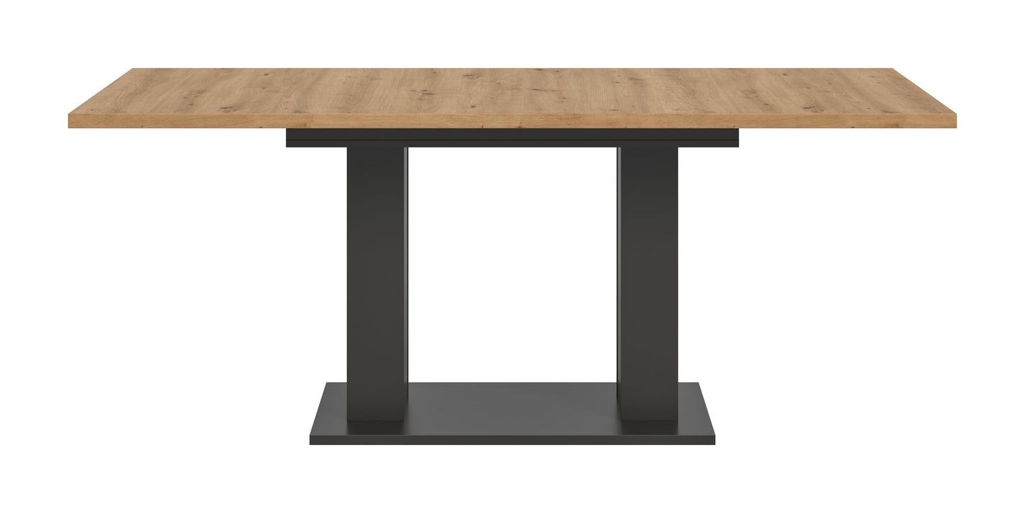Table de salle à manger MOTION (L/H/P : env. 150/76/90 cm) en blanc/cachemire