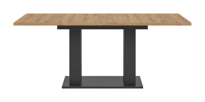 Table de salle à manger MOTION (L/H/P : env. 150/76/90 cm) en blanc/cachemire
