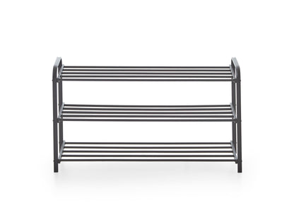 Shoe Rack Manfred in Black Metal