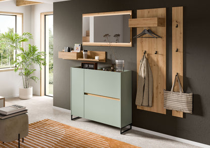 Ensemble d'entrée DRIVE (L/H/P : env. 236/192/32 cm) en sauge/sauge