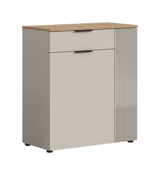 Commode SLIDE (L/H/P : env. 80/88/36 cm) coloris cachemire/cachemire