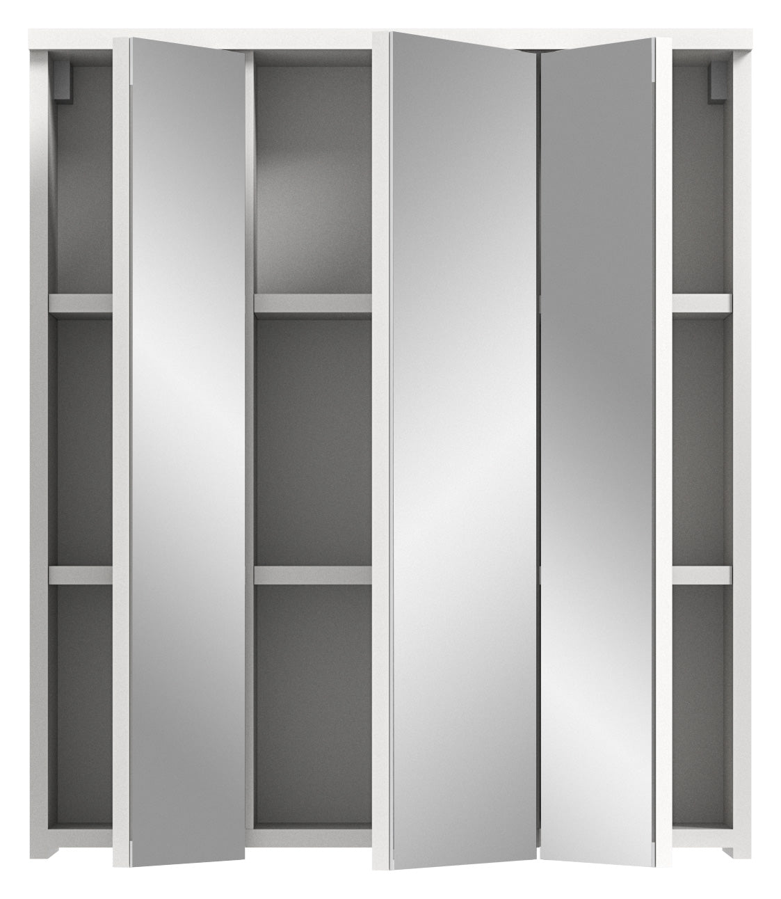 Homes & Jones Bad-Spiegelschrank, Badspiegelschrank 3-trg, Badmöbel