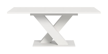 Table de salle à manger MOTION (L/H/P : env. 150/76/90 cm) en blanc/cachemire