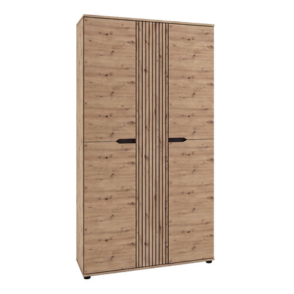 Keno Garderobenschrank (B/H/T: 104x191x37 cm) in Artisan Eiche Nachbildung