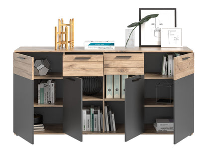 Homes & Jones Kommode breite 180 cm, Sideboard, Wohnzimmerschrank