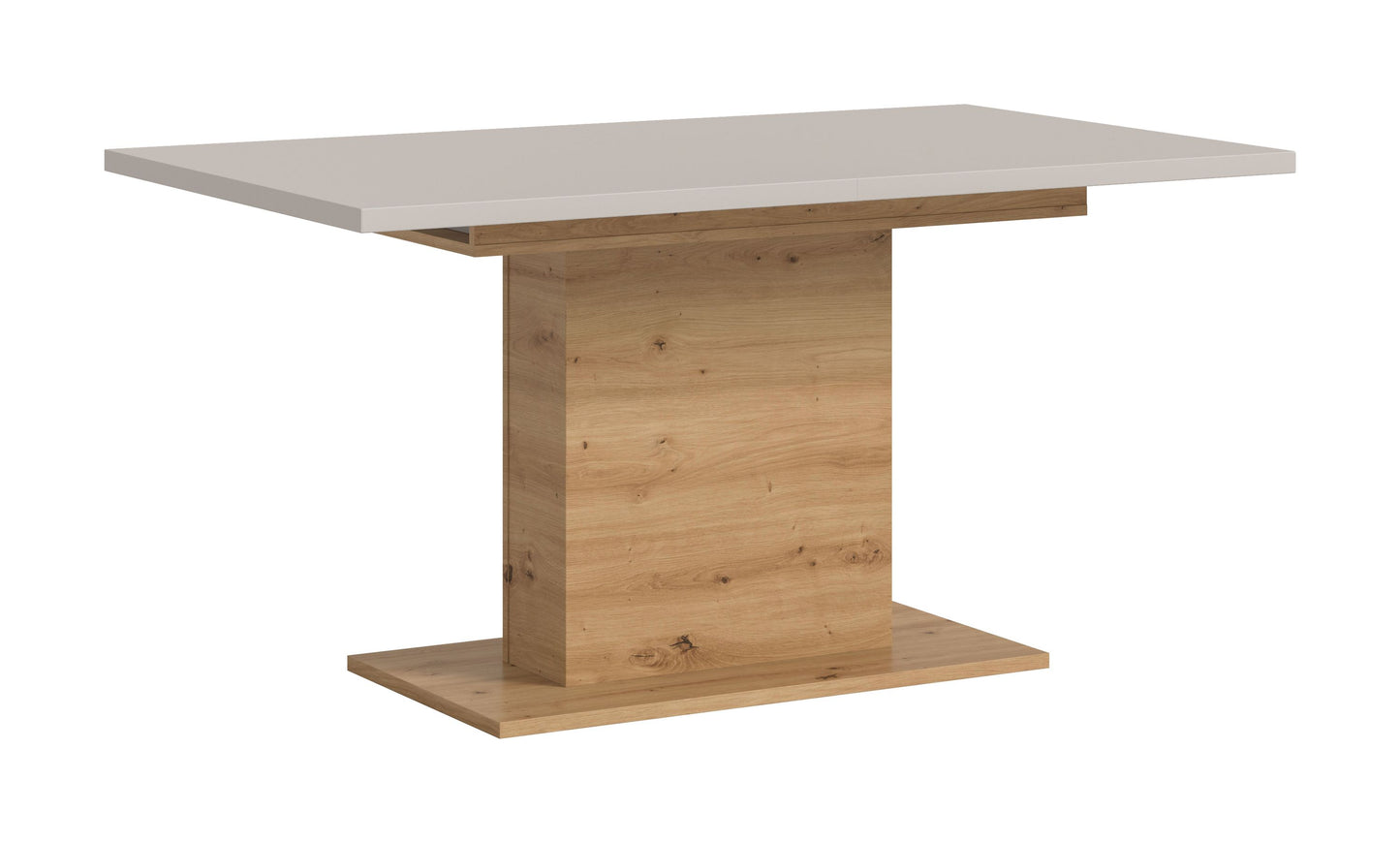 Homes & Jones Esstisch 150x76x90 cm, Esszimmertisch-Tisch mit Säulen Gestell