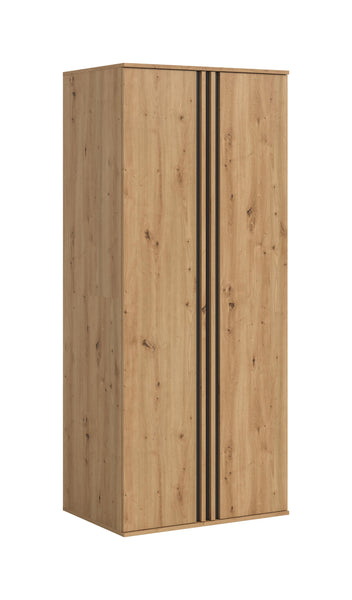 Kleiderschrank 2-türig TOFTA (B/H/T: ca. 80/192/56 cm) in Artisan Eiche Nachbildung/Artisan Eiche Nachbildung