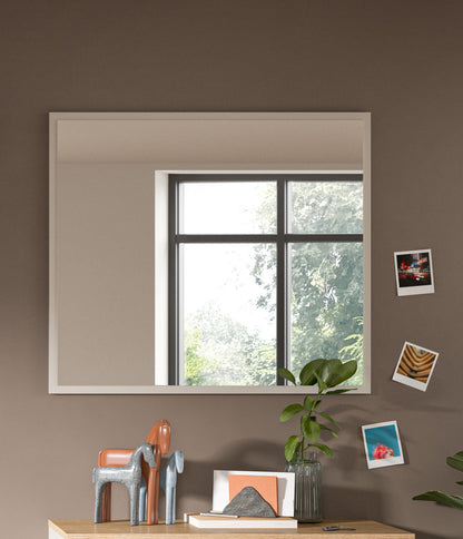 Miroir SLIDE (L/H/P : env. 80/70/2 cm) en cachemire/surface miroir