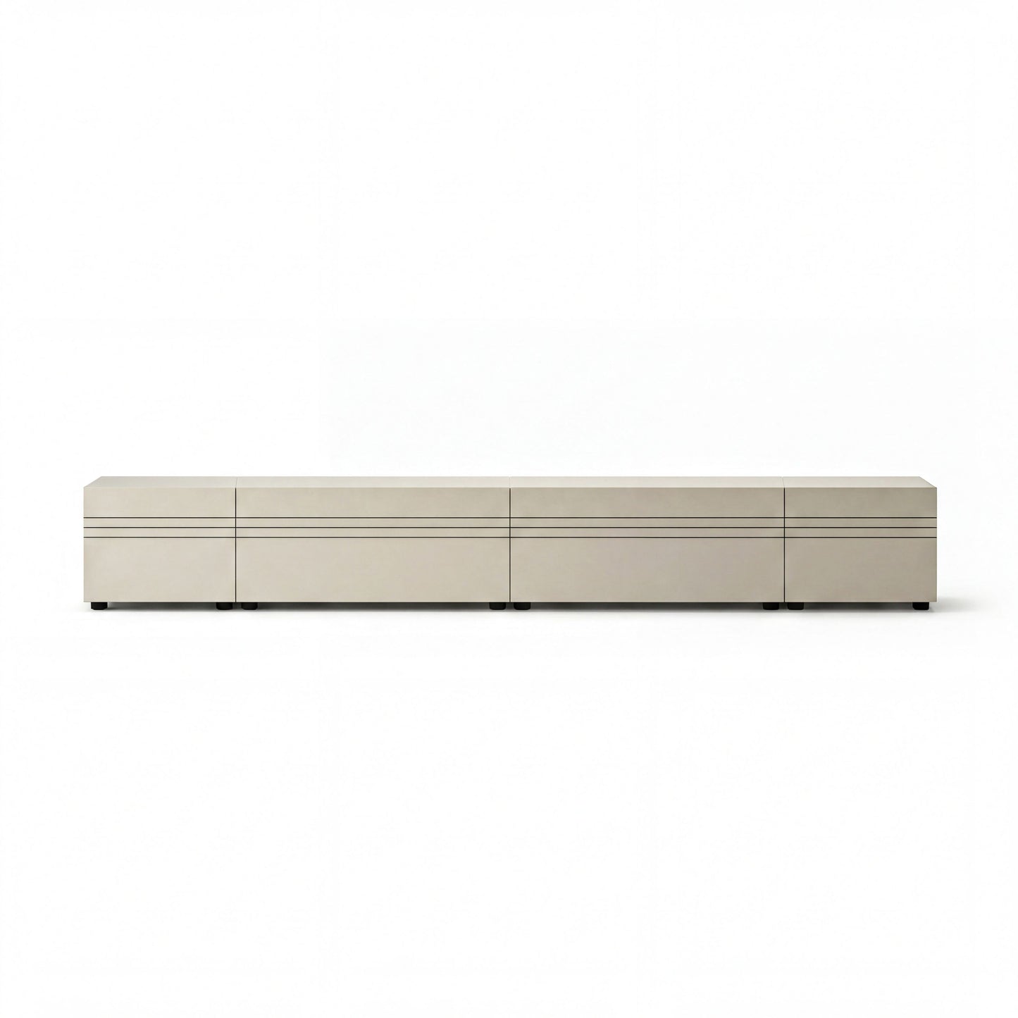 Beach Lowboard stehend  (B/H/T: 270x36x34 cm) in Kaschmir