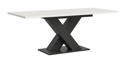 Table de salle à manger MOTION (L/H/P : env. 150/76/90 cm) en blanc/cachemire