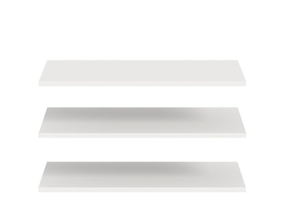 Einlegebodenset ZUBEHÖR (B/H/T: ca. 77/2/33 cm) in weiß/weiß