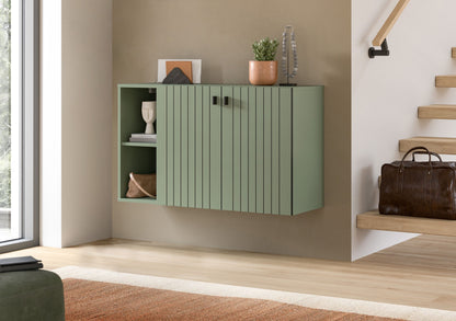 Homes & Jones Garderobenschrank 106 cm breit hängend, Dielenschrank, Flurmöbel