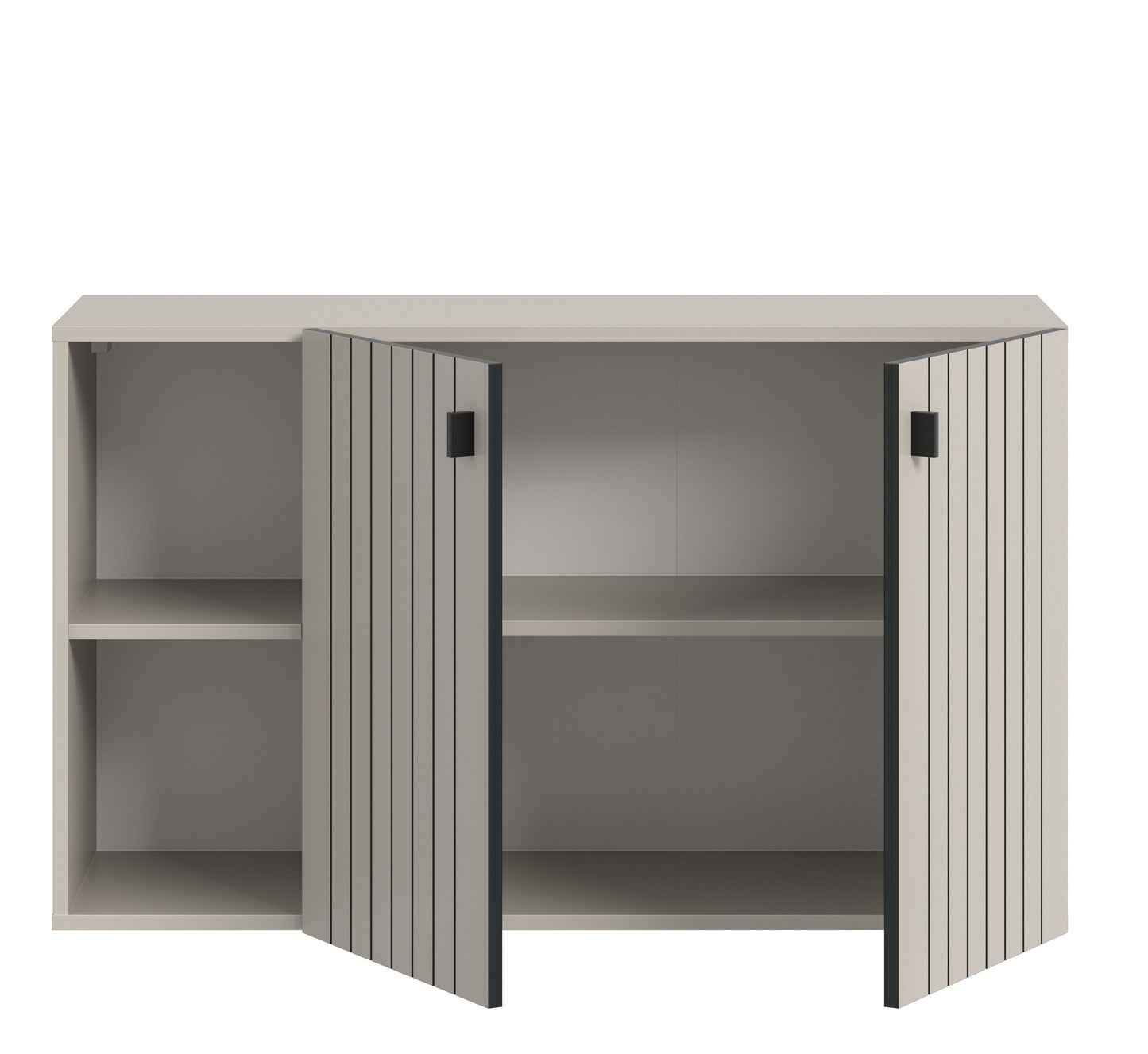 Homes & Jones Garderobenschrank 106 cm breit hängend, Dielenschrank, Flurmöbel