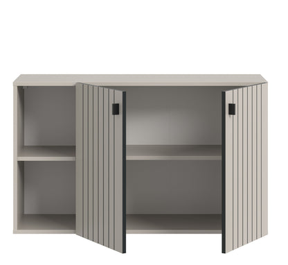 Homes & Jones Garderobenschrank 106 cm breit hängend, Dielenschrank, Flurmöbel