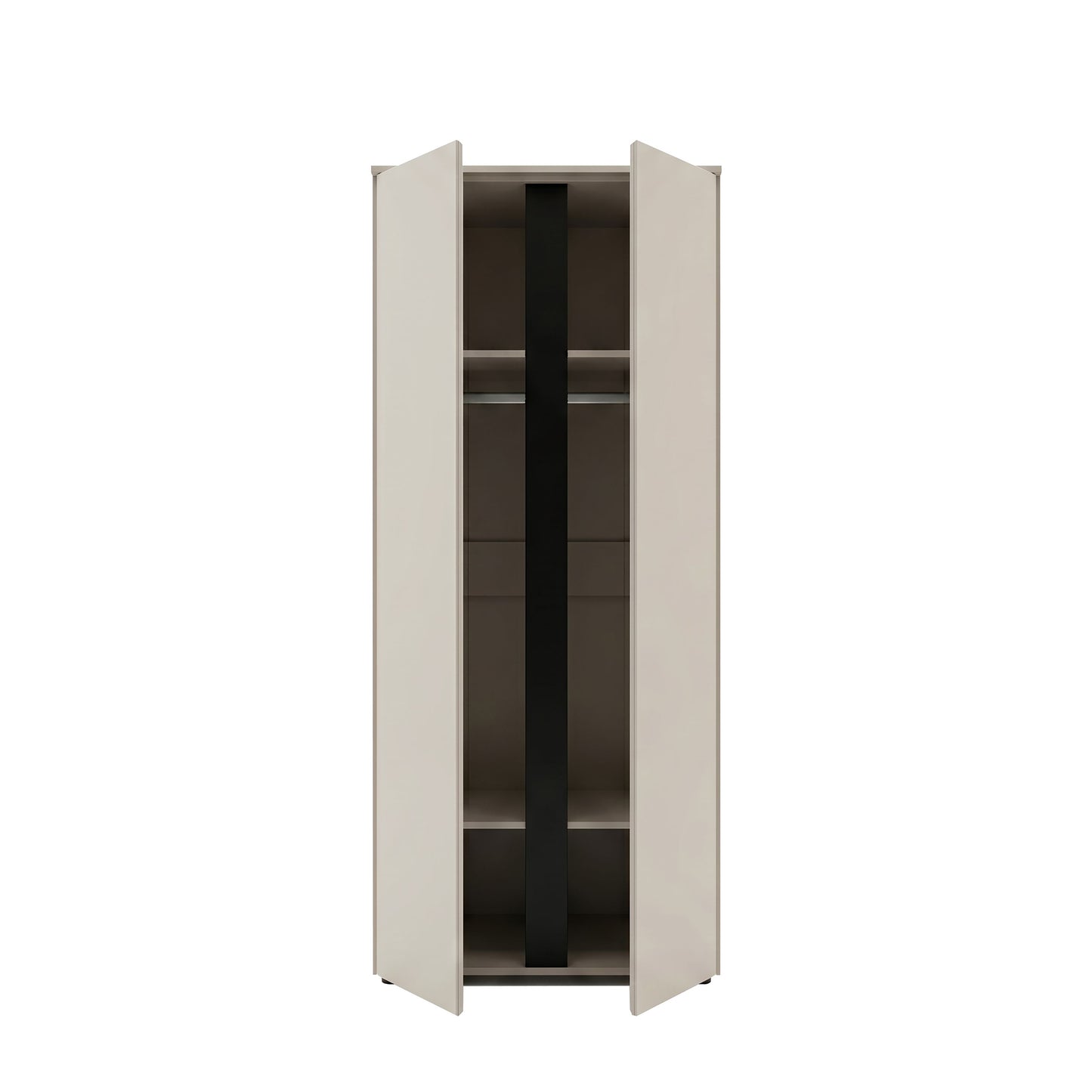 Amara Kleiderschrank 2-türig (B/H/T: 79x184x52 cm) in Kaschmir