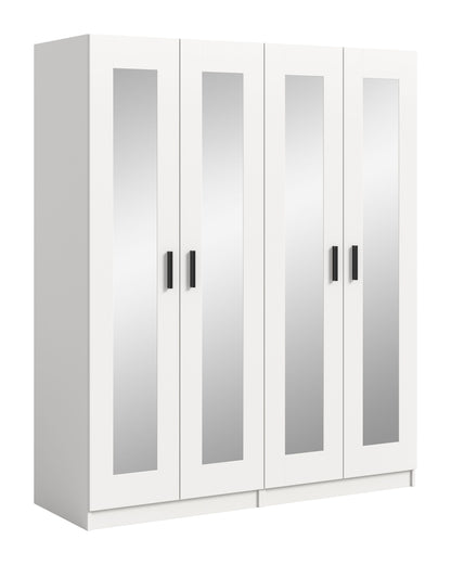 Homes & Jones Kleiderschrank 2-tlg., Schlafzimmerschrank 2x je 80 cm breit, 160 cm