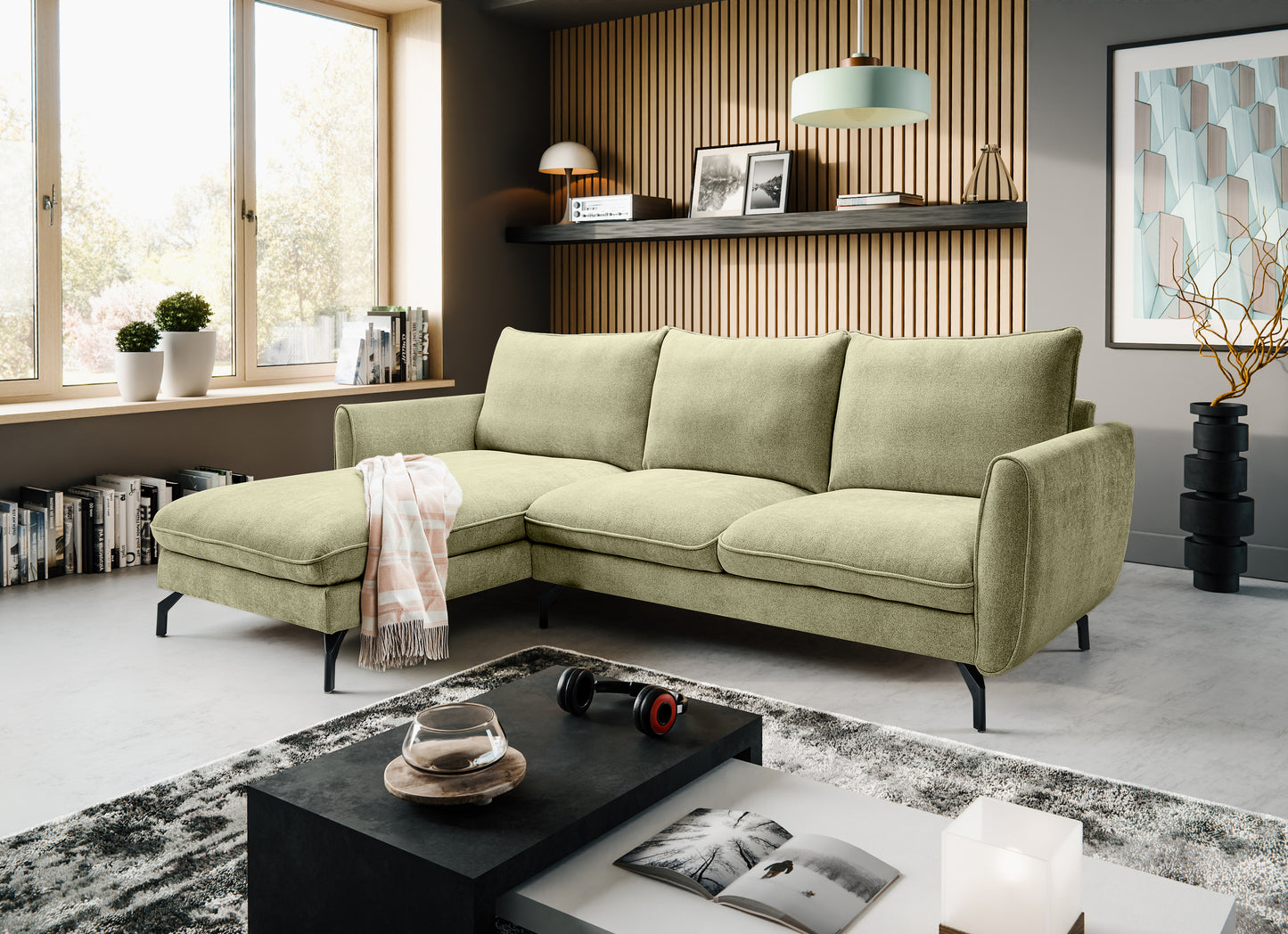 Corner Sofa Toronto – Sustainable Living Area with Cold Foam Upholstery