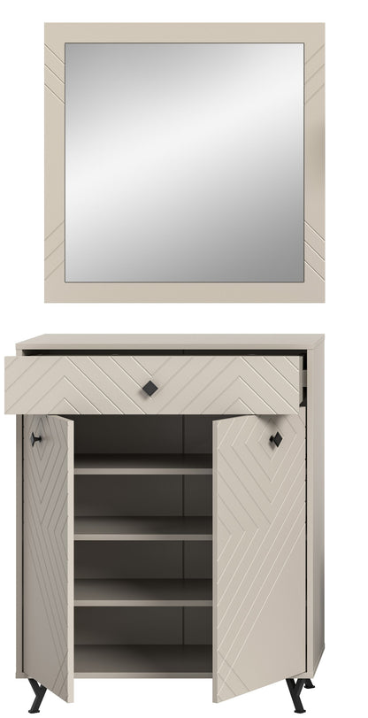 Homes & Jones Garderoben Set 2-tlg., Flurmöbel Set passend für kleine Flure