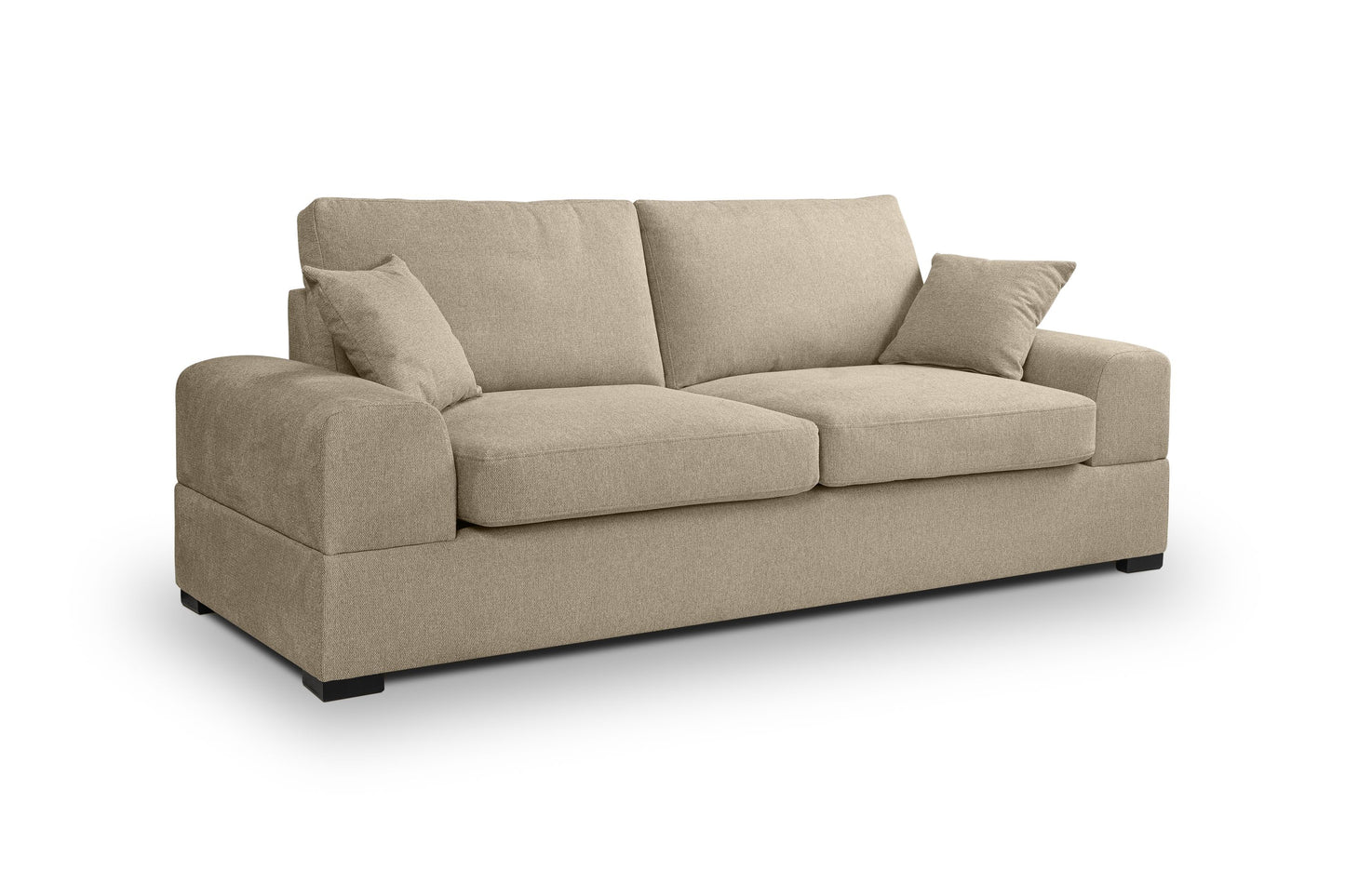 Homes & Jones Sofa 2-Sitzer mit Stoffbezug, Modernes Kompaktes Sofa pflegeleicht