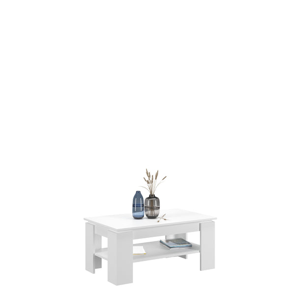 Table basse TITAN (L/H/P : env. 100/45/60 cm) en imitation chêne Artisan/imitation chêne Artisan