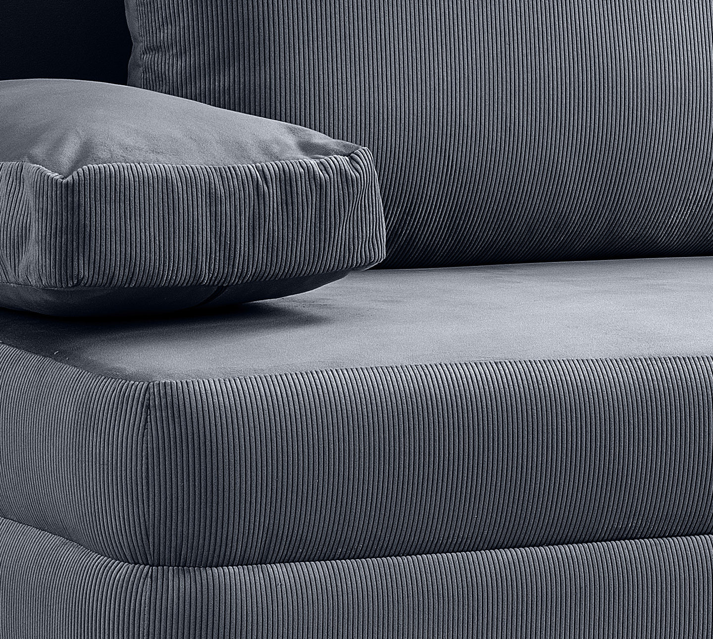 Sofa Bed Sorto – Comfortable Cord Sofa with Sleeping Function