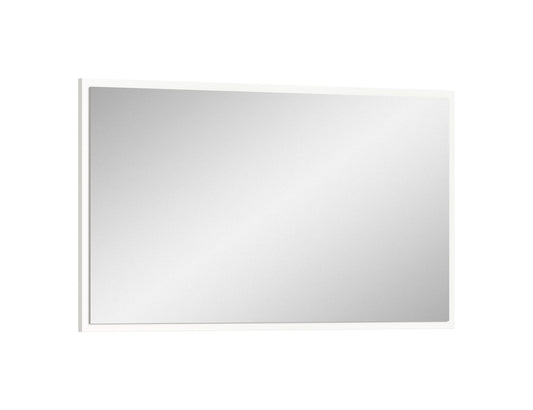 Miroir VAGA (L/H/P : env. 83/48/2 cm) en blanc/blanc