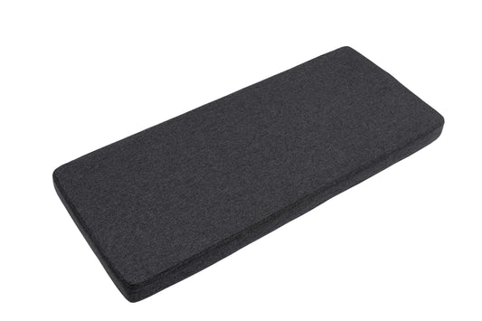 Seat cushion 80s ACCESSORIES (W/H/D: approx. 80/33/4 cm) in anthracite/--