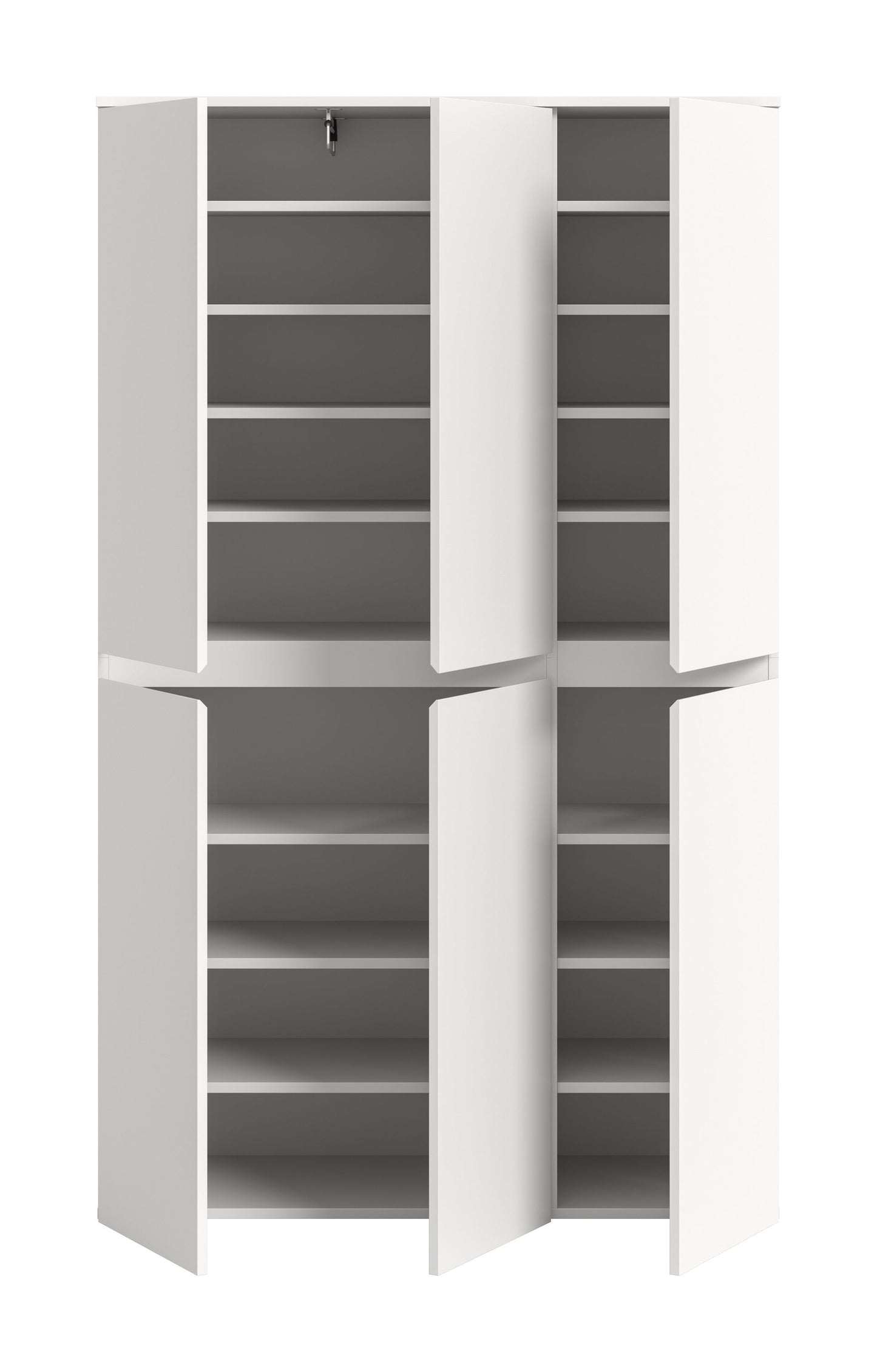 Homes & Jones Universalschrank 105 cm breit,  Mehrzweckschrank, Garderobe, Diele