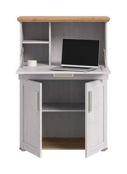 Secretary VERONA (W/H/D: approx. 84/122/42 cm) in Sibiu Larch Reproduction/Sibiu Larch Reproduction