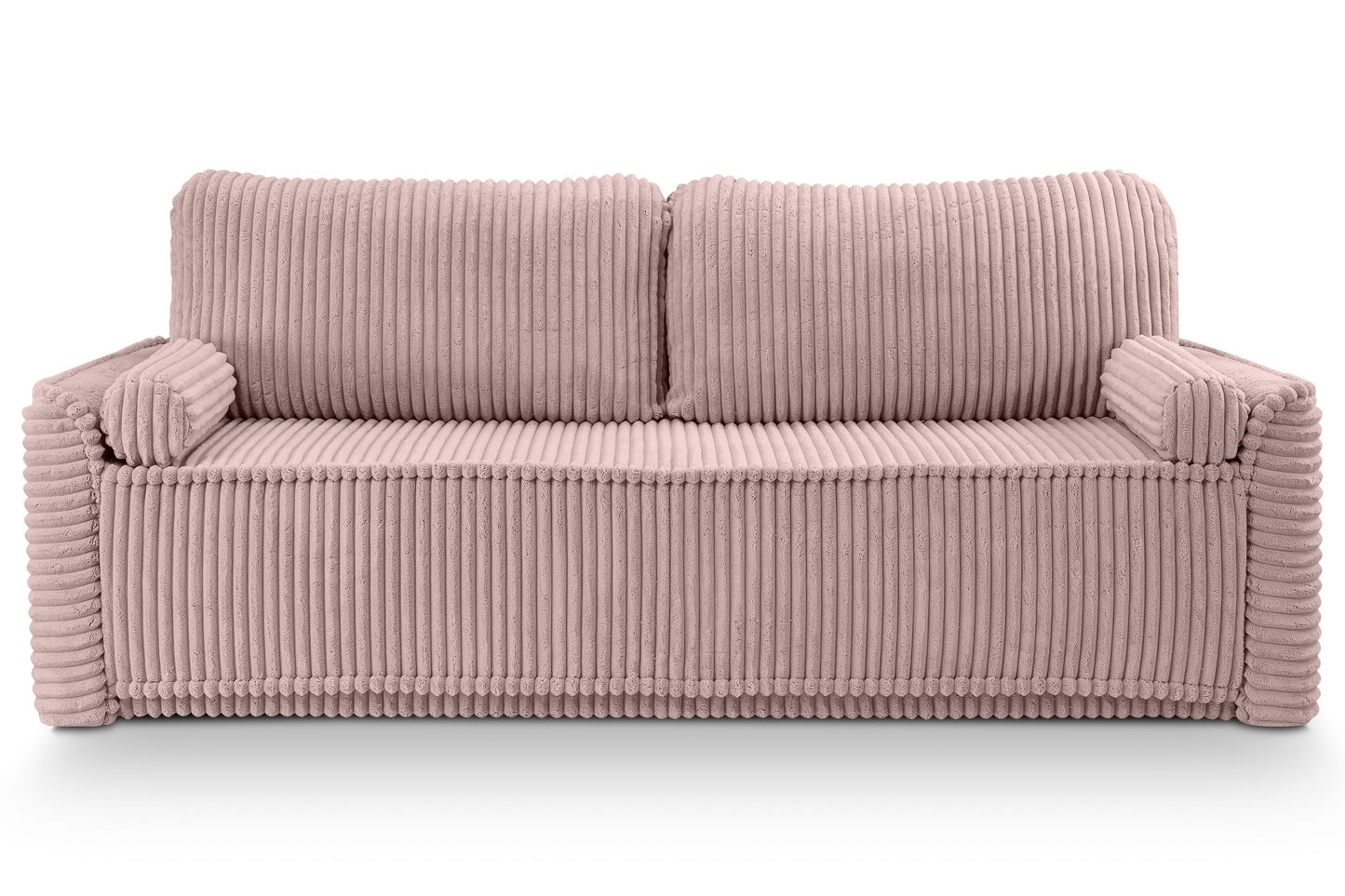 Canapé-lit Grubs – Canapé moderne en velours côtelé avec fonction couchage