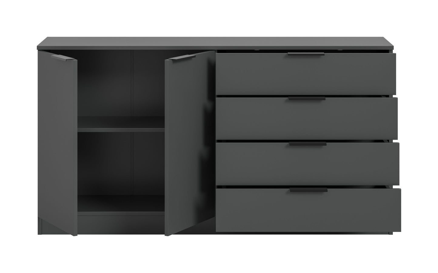 Homes & Jones Sideboard-Kommode, Wohnzimmerschrank-Universalschrank, Wohnmöbel