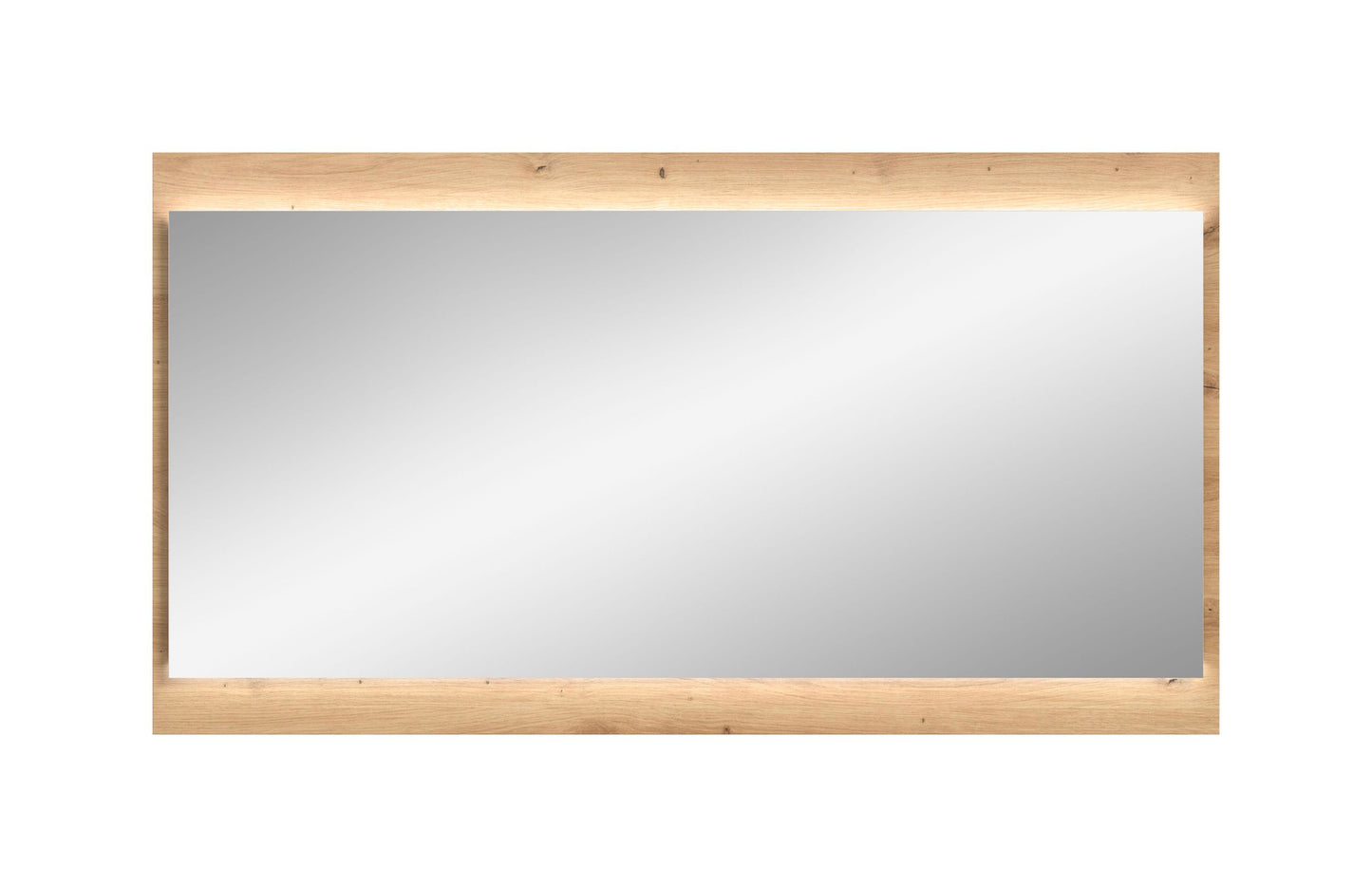 Homes & Jones Spiegel 110 cm breit mit LED-Lichtband Beleuchtung, Flurmöbel