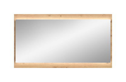 Homes & Jones Spiegel 110 cm breit mit LED-Lichtband Beleuchtung, Flurmöbel