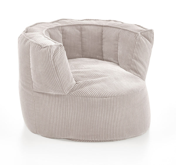 Sitzsack Snuggle – Bequemer Cord-Sessel mit Rückenlehne