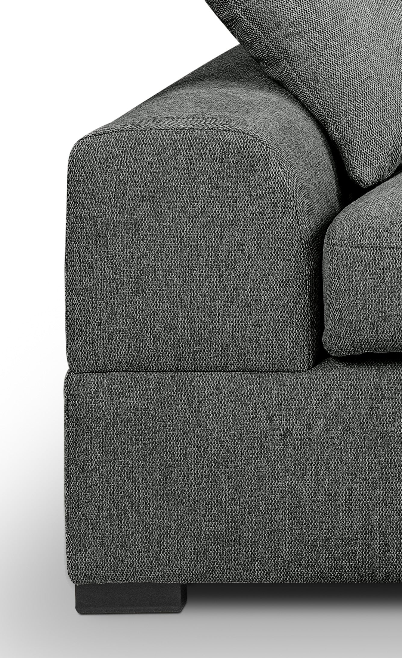 Homes & Jones Sofa 2-Sitzer mit Stoffbezug, Modernes Kompaktes Sofa pflegeleicht