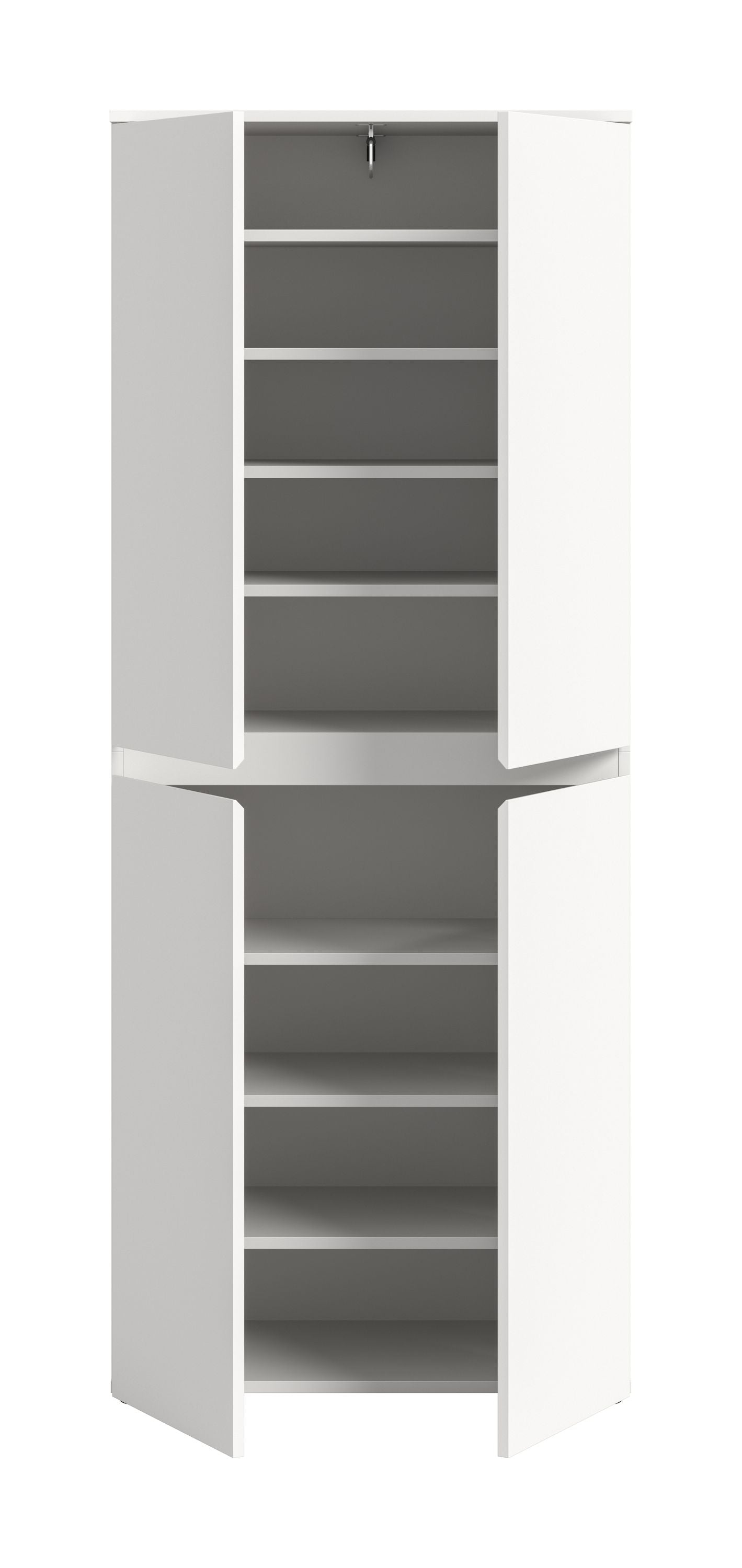 Homes & Jones Universalschrank 70 cm breit,  Mehrzweckschrank, Garderobe, Diele